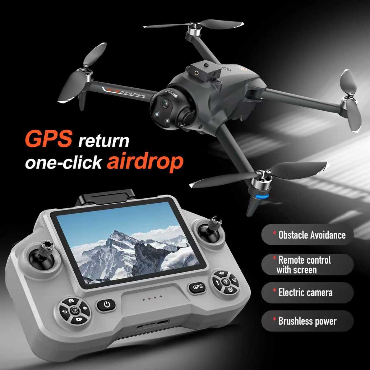 طائرة بدون طيار YL059 FPV GPS  - مراجعة Drone Thermal Imaging وسعره